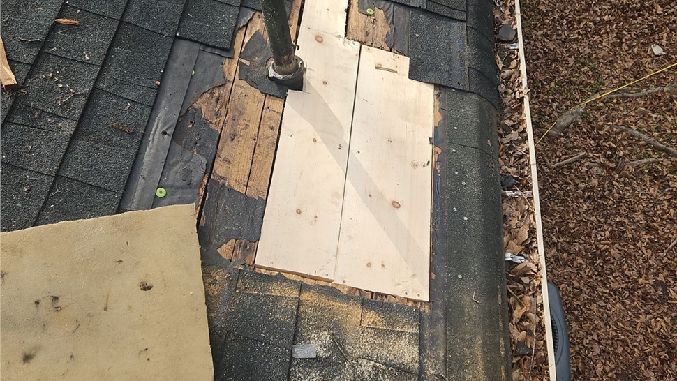 Roof Repair Project in Austell, GA by Dr. Roof