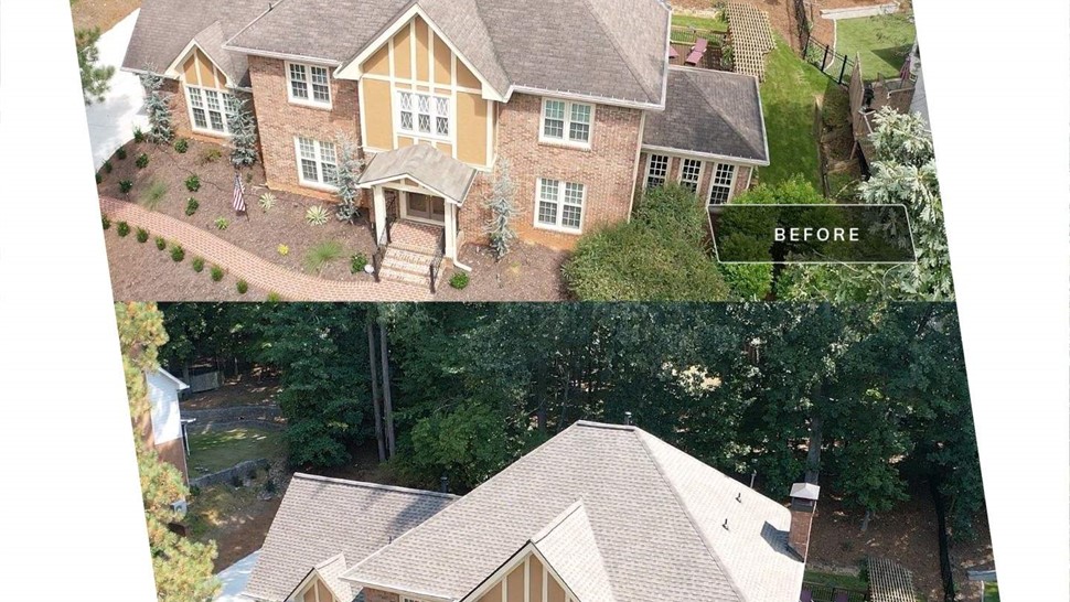 Roof Replacement Project in Alpharetta, GA by Dr. Roof