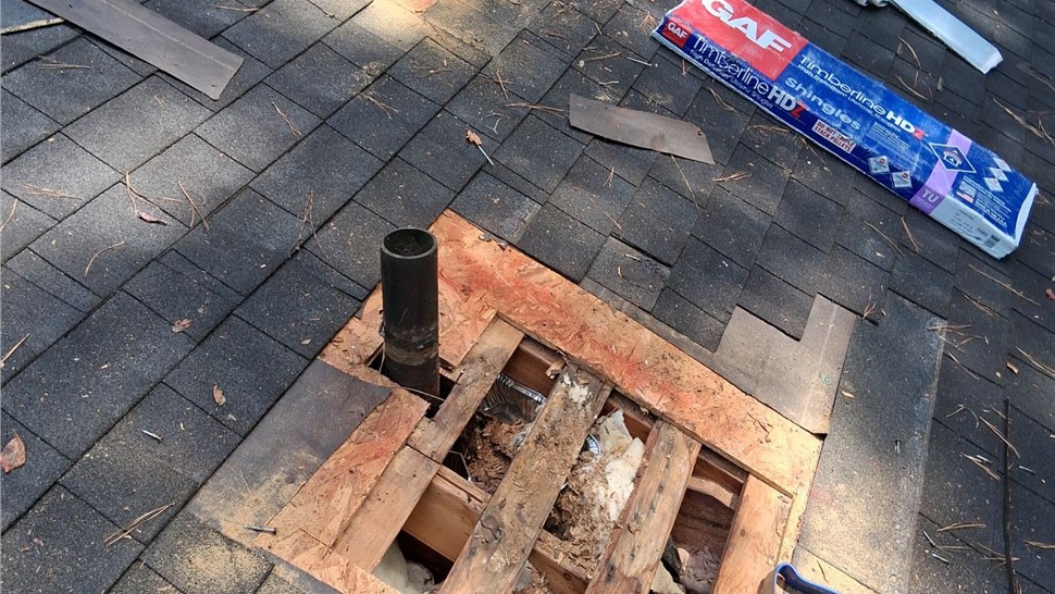 Roof Repair Project in Marietta, Georgia by Dr. Roof