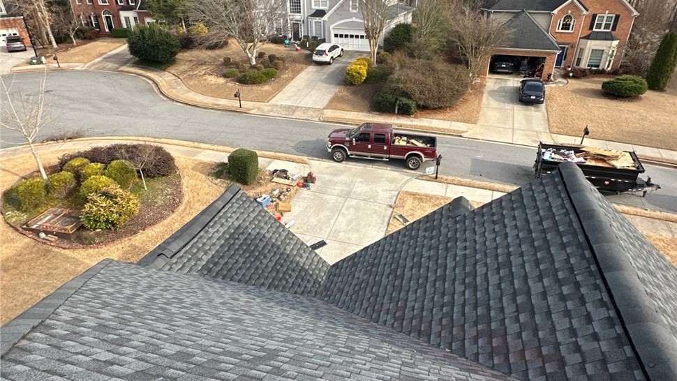 Roof Replacement Project in Alpharetta, GA by Dr. Roof