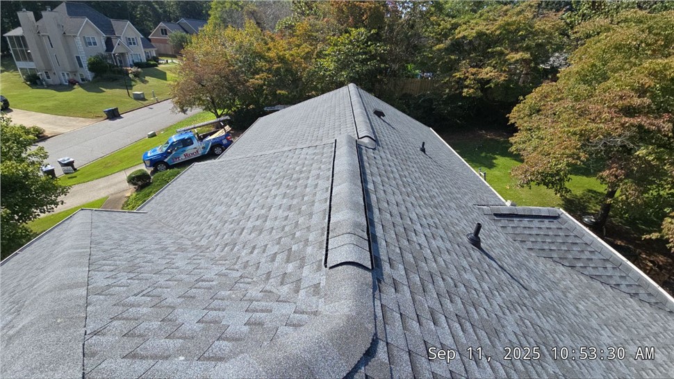 Roof Replacement Project in Roswell, Georgia by Dr. Roof