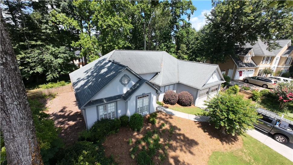 Roof Replacement Project in Woodstock, Georgia by Dr. Roof
