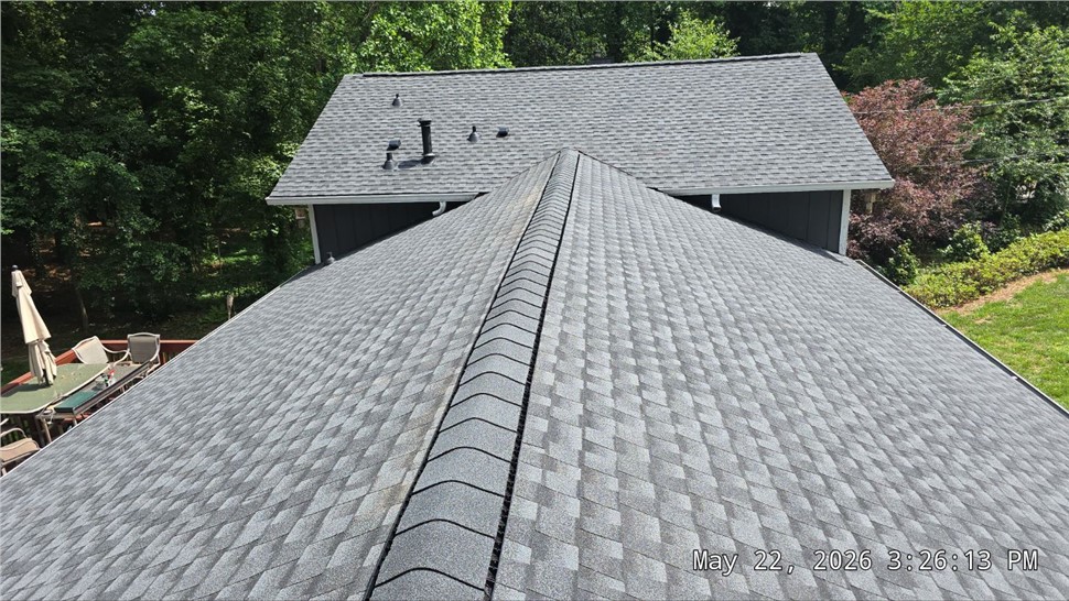 Roof Replacement Project in Alpharetta, Georgia by Dr. Roof