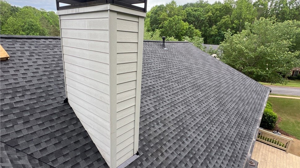 Roof Replacement Project in Woodstock, Georgia by Dr. Roof