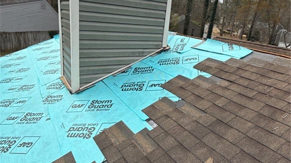 Roof Repair Project in Marietta, GA by Dr. Roof
