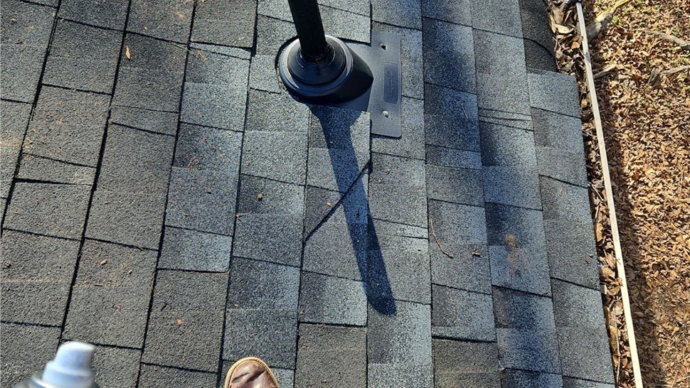 Roof Repair Project in Austell, GA by Dr. Roof