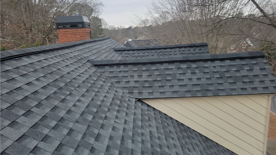 Roof Replacement Project in Roswell, Georgia by Dr. Roof