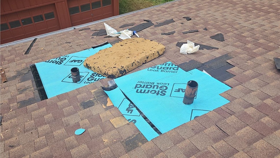 Roof Repair Project in Lawrenceville, Georgia by Dr. Roof