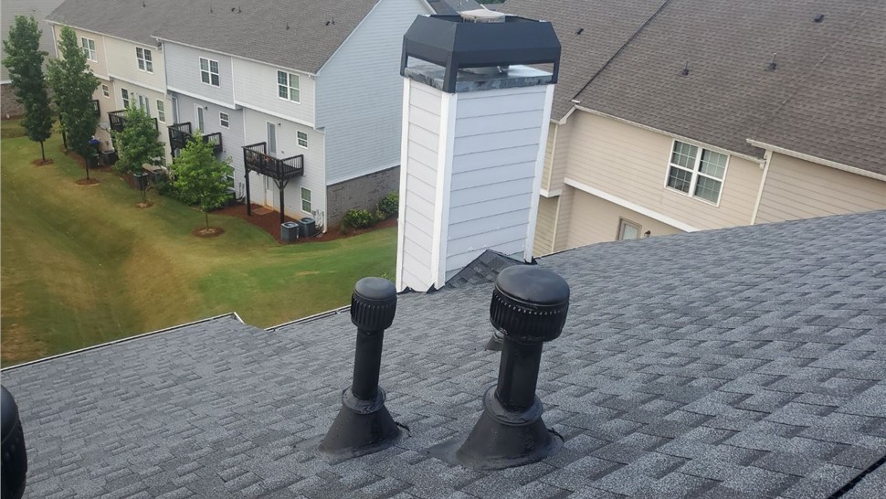 Roof Replacement Project in Buford, Georgia by Dr. Roof