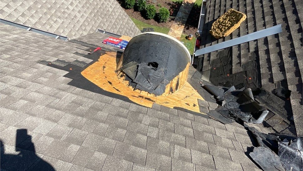 Roof Repair Project in Acworth, Georgia by Dr. Roof