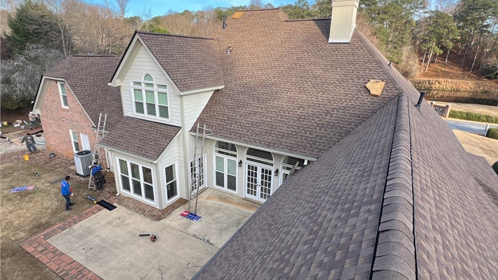 Roof Replacement Project in Alpharetta, GA by Dr. Roof