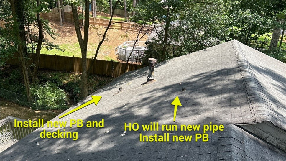 Roof Repair Project in Atlanta, GA by Dr. Roof