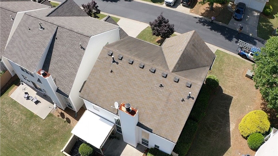 Roof Replacement Project in Alpharetta, Georgia by Dr. Roof