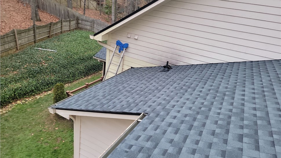 Roof Replacement Project in Roswell, Georgia by Dr. Roof