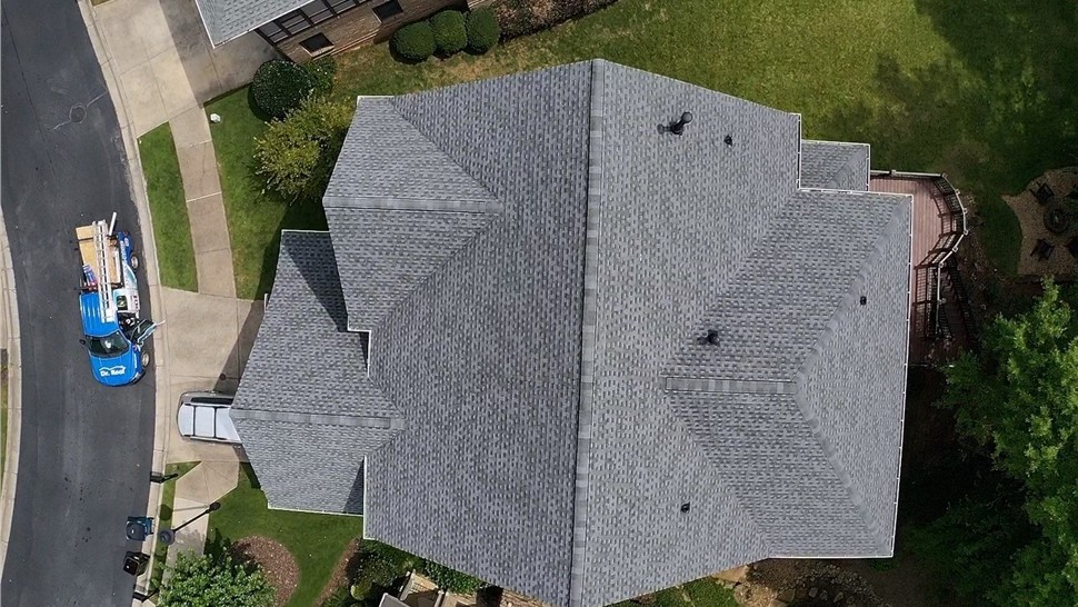 Roof Replacement Project in Alpharetta, Georgia by Dr. Roof