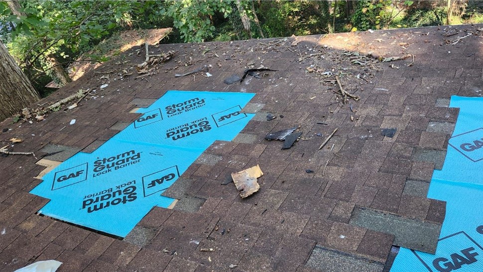 Roof Repair Project in Lawrenceville, GA by Dr. Roof