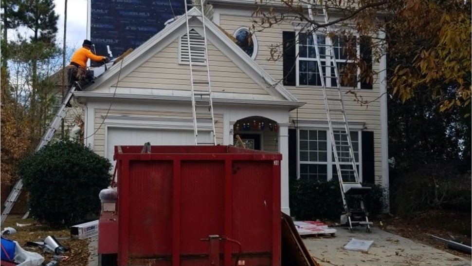 Roofing, Storm Damage Project in Alpharetta, GA by Dr. Roof