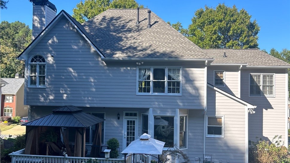 Siding Project in Woodstock, GA by Dr. Roof