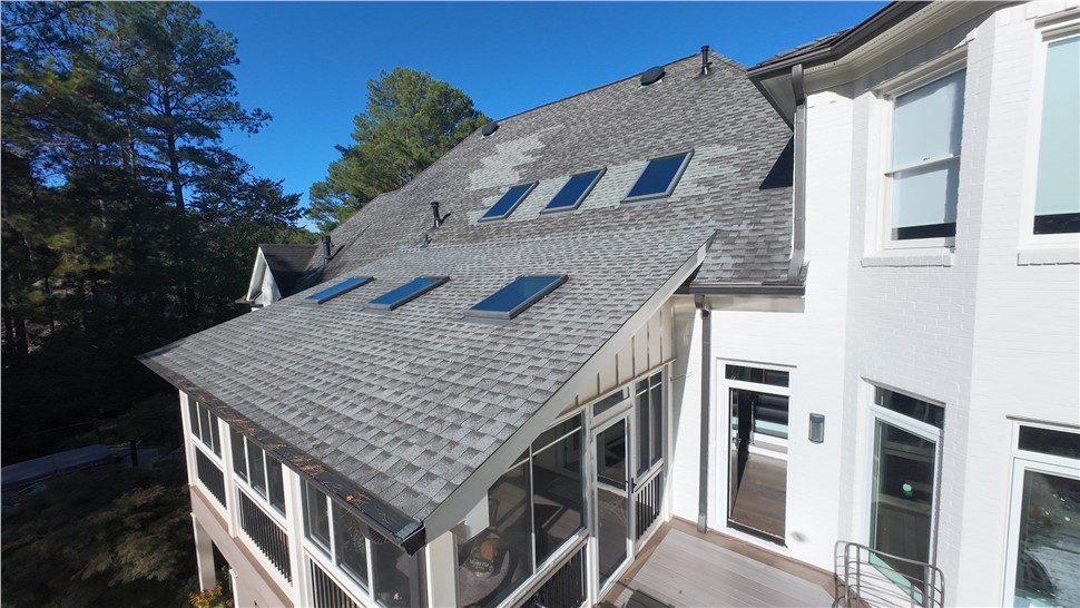 Roof Replacement Project in Roswell, Georgia by Dr. Roof