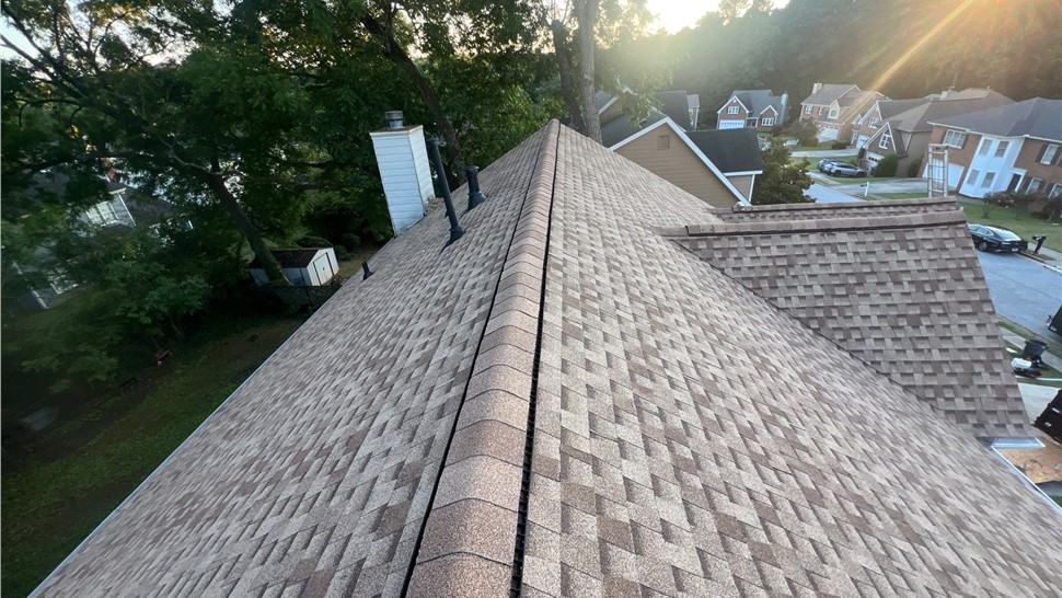 Roof Replacement Project in Snellville, Georgia by Dr. Roof