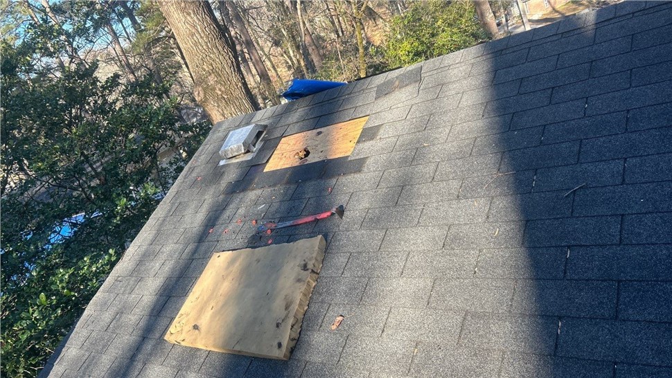 Roof Repair Project in Brookhaven, Georgia by Dr. Roof