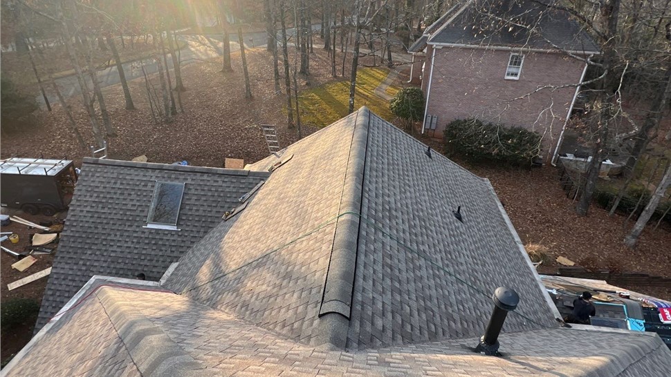Roof Replacement Project in Roswell, Georgia by Dr. Roof