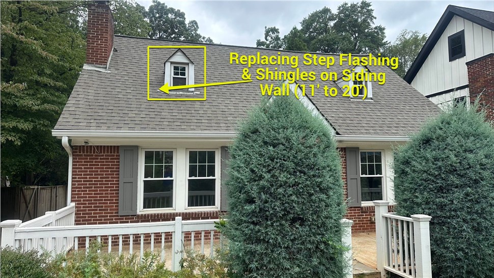 Roof Repair Project in Decatur, Georgia by Dr. Roof