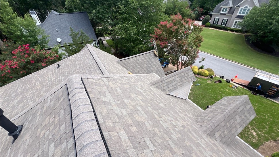 Roof Replacement Project in Alpharetta, GA by Dr. Roof