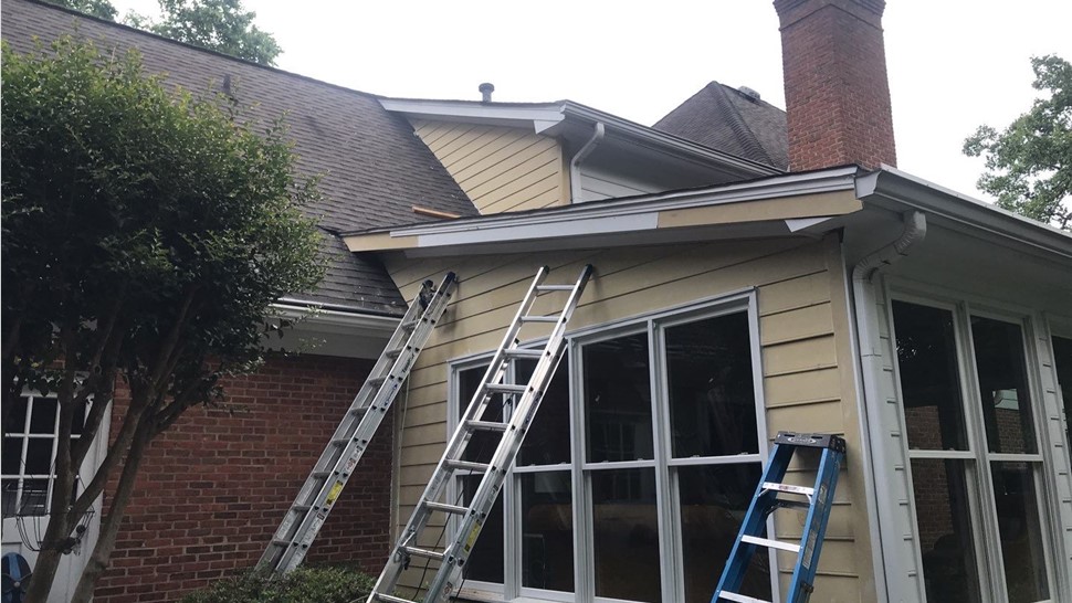 Roofing, Siding Project in Sandy Springs, GA by Dr. Roof