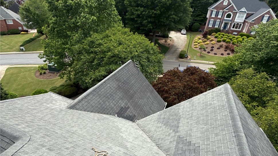 Roof Replacement Project in Alpharetta, Georgia by Dr. Roof