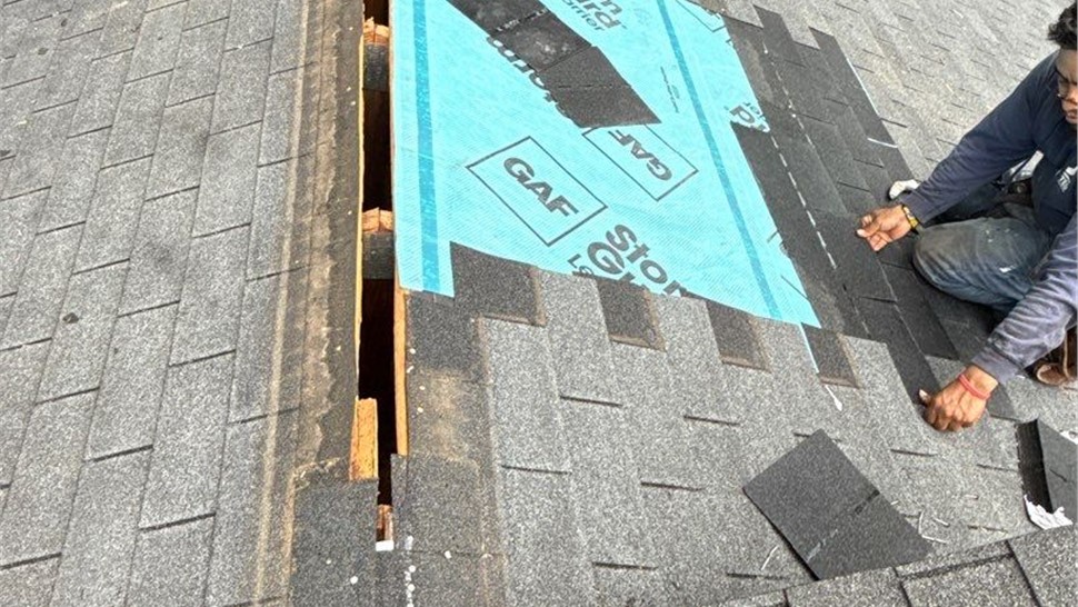 Roof Repair Project in Marietta, Georgia by Dr. Roof