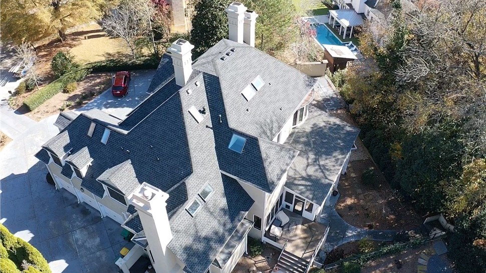 Roof Replacement Project in Atlanta, Georgia by Dr. Roof