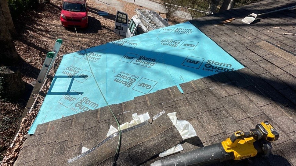 Roof Repair Project in Snellville, Georgia by Dr. Roof