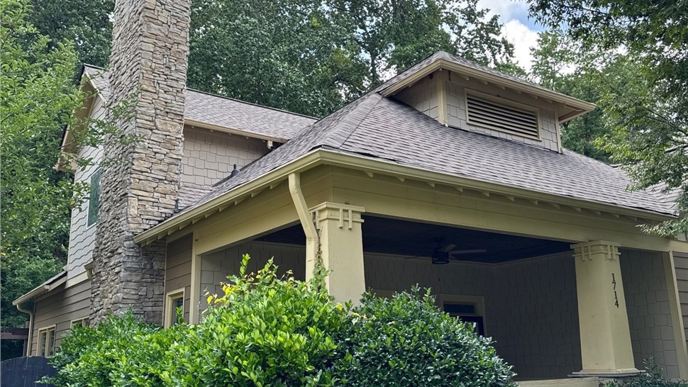 Roof Replacement Project in Decatur, GA by Dr. Roof