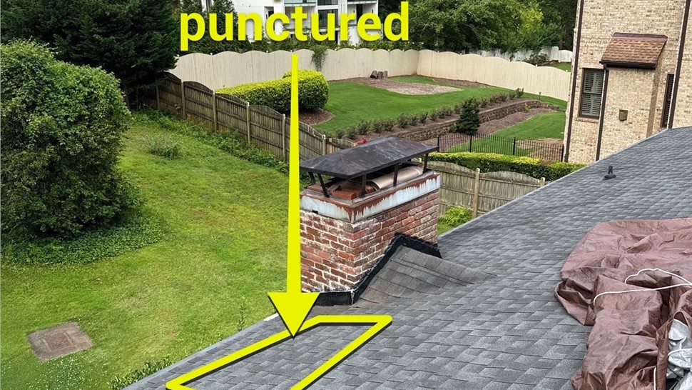 Roof Repair Project in Atlanta, Georgia by Dr. Roof