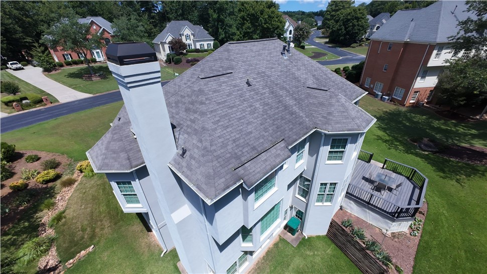 Roof Replacement Project in Alpharetta, GA by Dr. Roof