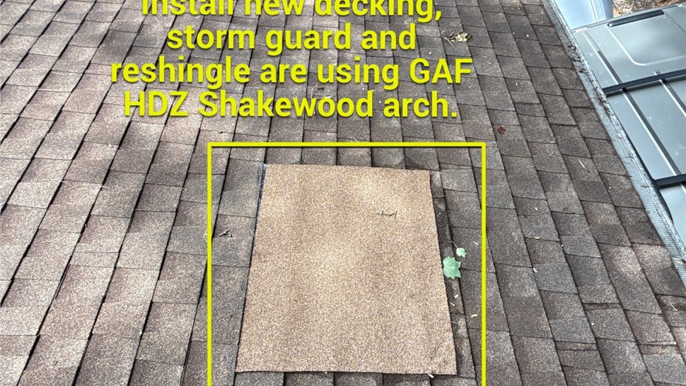 Roof Repair Project in Smyrna, Georgia by Dr. Roof