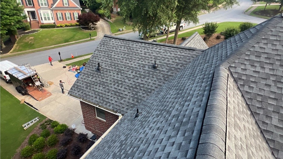 Roof Replacement Project in Alpharetta, Georgia by Dr. Roof