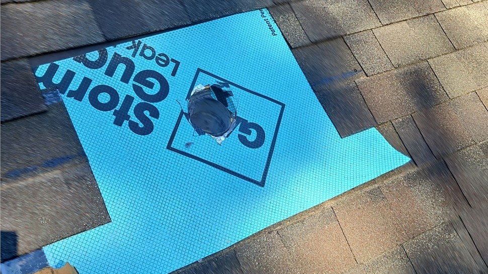 Roof Repair Project in Canton, Georgia by Dr. Roof