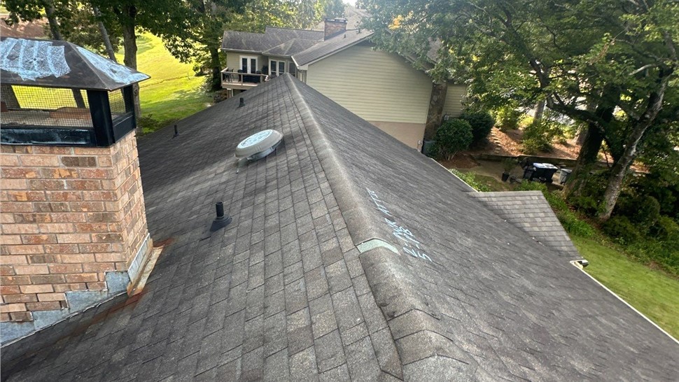 Roof Replacement Project in Roswell, Georgia by Dr. Roof