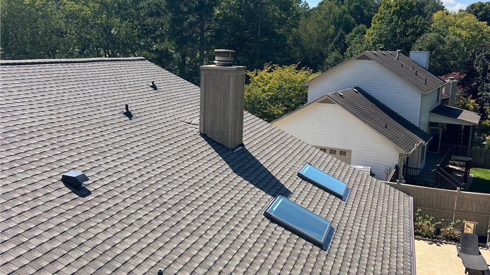 Roof Replacement Project in Marietta, Georgia by Dr. Roof