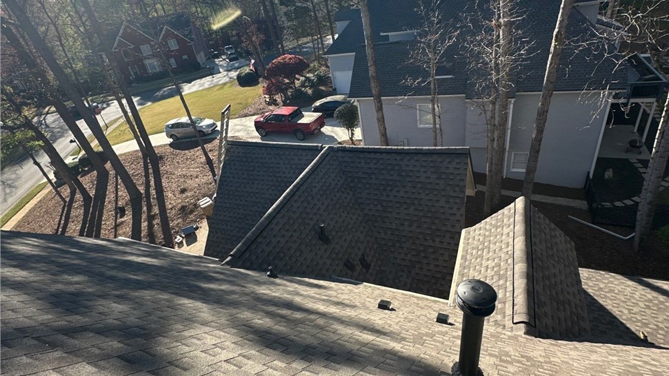 Roof Replacement Project in Woodstock, Georgia by Dr. Roof