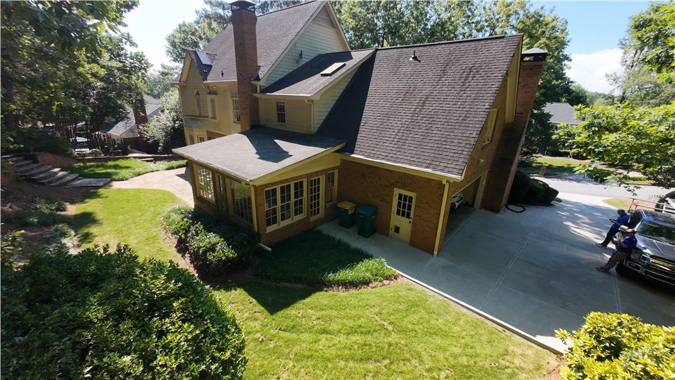 Roof Replacement Project in Sandy Springs, Georgia by Dr. Roof