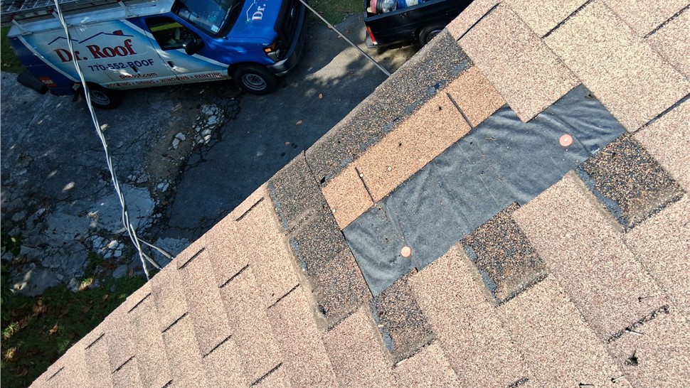 Roof Repair Project in Smyrna, Georgia by Dr. Roof