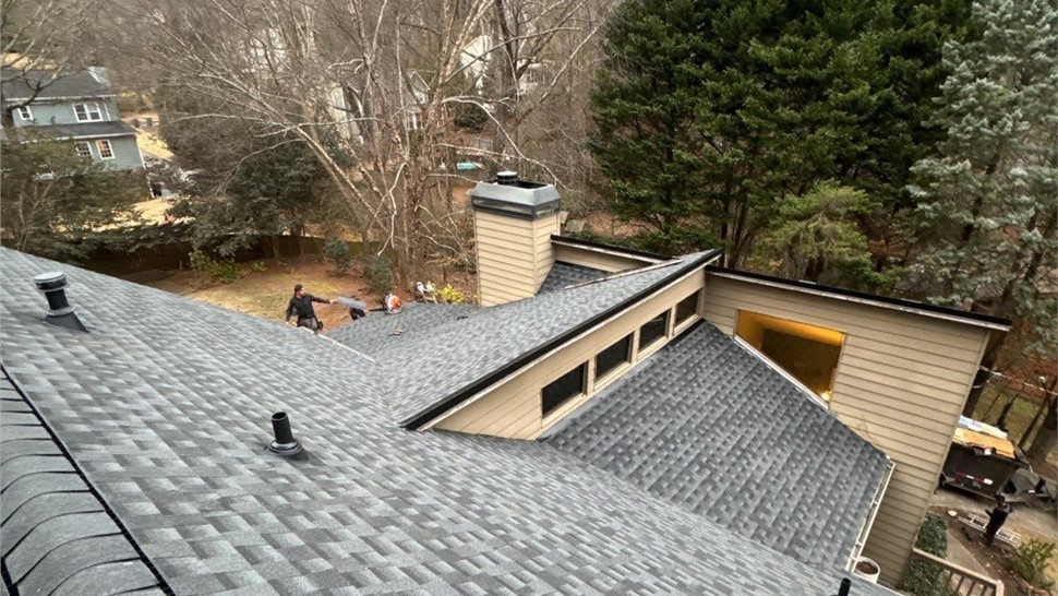 Roof Replacement Project in Roswell, Georgia by Dr. Roof