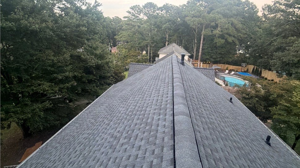 Roof Replacement Project in Dunwoody, GA by Dr. Roof