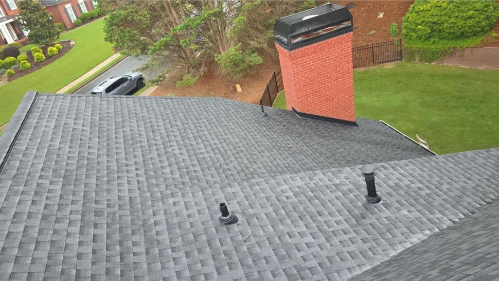 Roof Replacement Project in Alpharetta, Georgia by Dr. Roof