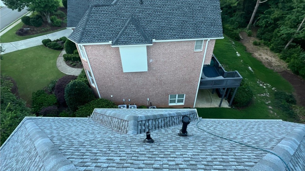 Roof Replacement Project in Alpharetta, Georgia by Dr. Roof