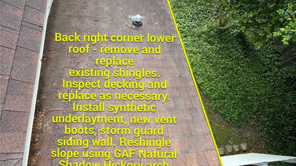 Roof Repair Project in Marietta, GA by Dr. Roof