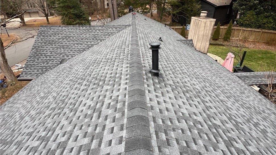 Roof Replacement Project in Roswell, Georgia by Dr. Roof